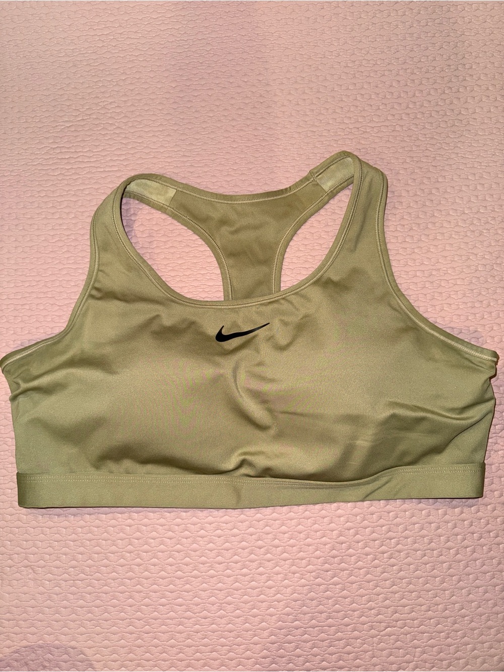 Nike Women's Olive Green Racerback Sports Bra